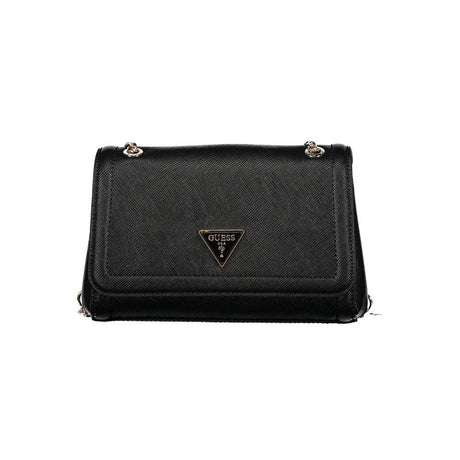 Guess Jeans Black Polyethylene Handbag - Hilstor