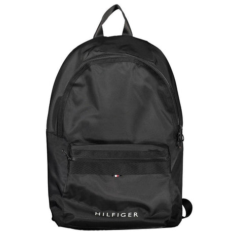 Tommy Hilfiger Black Polyester Men Backpack - Hilstor