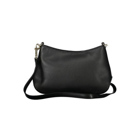 Tommy Hilfiger Black Polyester Handbag - Hilstor