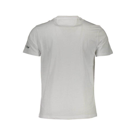 La Martina White Cotton Men T-Shirt - Hilstor