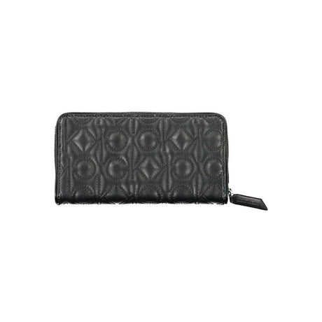 Calvin Klein Black Polyethylene Women Wallet - Hilstor