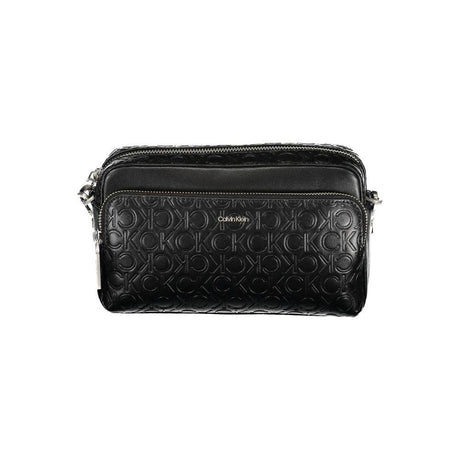 Calvin Klein Black Polyester Handbag - Hilstor