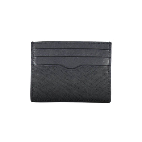 Tommy Hilfiger Blue Leather Men Wallet - Hilstor