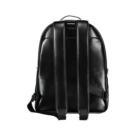 Calvin Klein Elegant Black Urban Backpack with Laptop Compartment - Hilstor