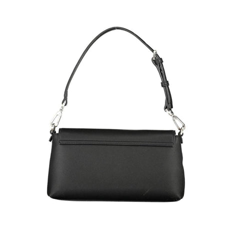Calvin Klein Black Polyester Handbag - Hilstor
