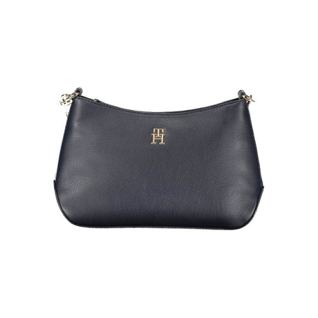Tommy Hilfiger Blue Polyester Handbag - Hilstor