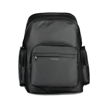 Calvin Klein Black Polyester Backpack - Hilstor