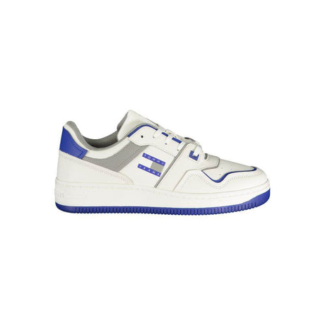 Tommy Hilfiger White Polyethylene Men Sneaker - Hilstor