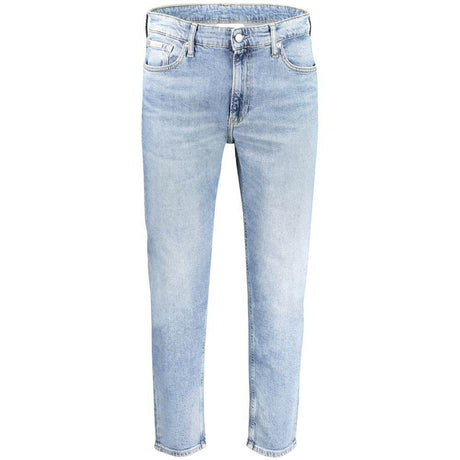 Calvin Klein Blue Cotton Men Jeans - Hilstor