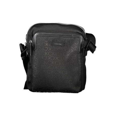 Calvin Klein Black Polyester Men Shoulder Bag - Hilstor