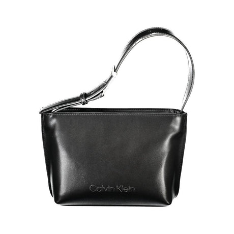 Calvin Klein Black Polyester Women Handbag - Hilstor
