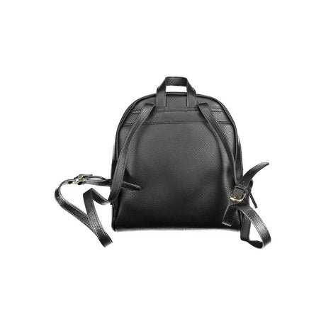 Mario Valentino Black Polyethylene Backpack - Hilstor