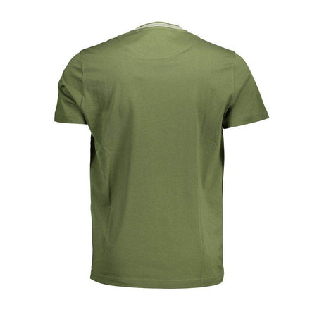 Harmont & Blaine Green Cotton Men T-Shirt - Hilstor