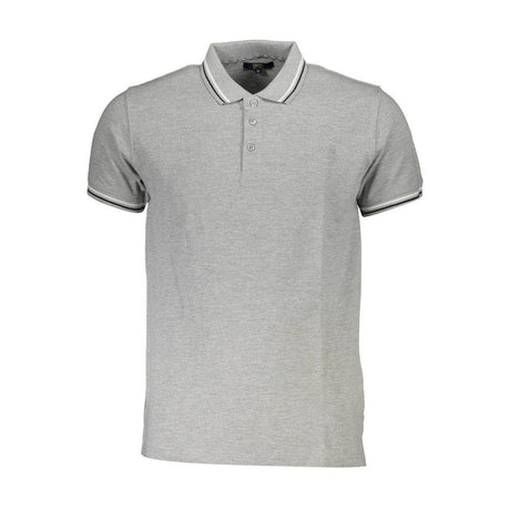 Cavalli Class Brown Cotton Men Polo Shirt - Hilstor
