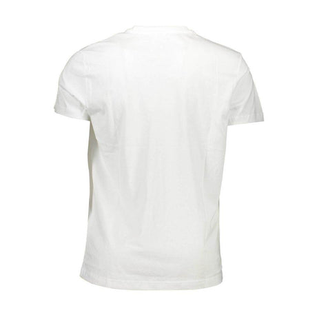 Diesel White Cotton Men T-Shirt - Hilstor