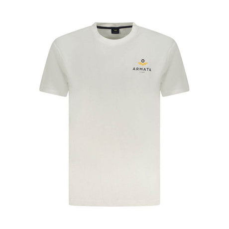 Armata Di Mare White Cotton Men T-Shirt - Hilstor