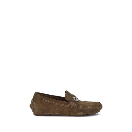 Fendi Driver Loafers - Hilstor