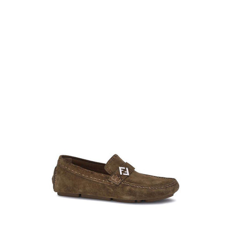 Fendi Driver Loafers - Hilstor