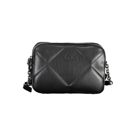 Calvin Klein Black Polyester Handbag - Hilstor