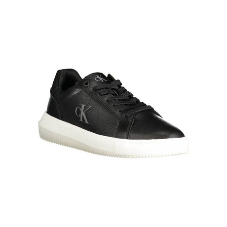 Calvin Klein Black Polyethylene Men Sneaker - Hilstor