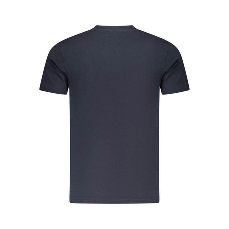 Cavalli Class Blue Cotton Men T-Shirt - Hilstor