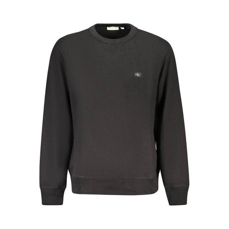 Calvin Klein Black Cotton Men Sweater - Hilstor