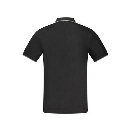 Hugo Boss Black Cotton Polo Shirt - Hilstor