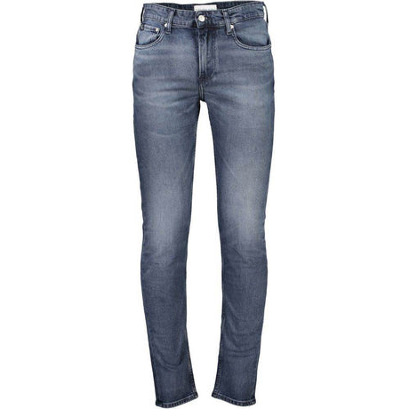 Calvin Klein Blue Cotton Men Jeans - Hilstor