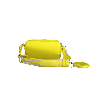 Desigual Yellow Polyethylene Handbag - Hilstor