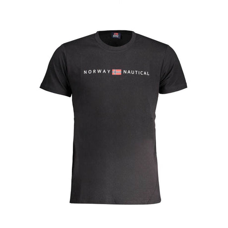 Norway 1963 Black Cotton T-Shirt - Hilstor