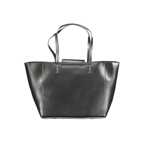 Calvin Klein Black Polyester Handbag - Hilstor
