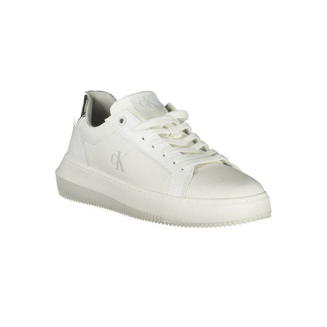Calvin Klein White Polyethylene Women Sneaker - Hilstor