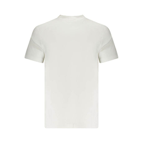 Calvin Klein White Cotton Men T-Shirt - Hilstor