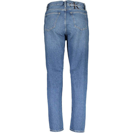 Calvin Klein Blue Cotton Women Jeans - Hilstor