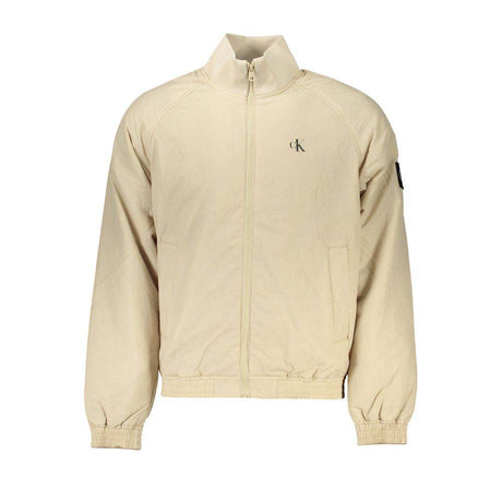 Calvin Klein Beige Polyamide Men Jacket - Hilstor