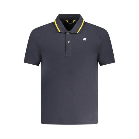 K-WAY Blue Cotton Polo Shirt - Hilstor