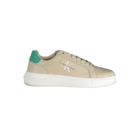 Calvin Klein Beige Polyester Sneaker - Hilstor