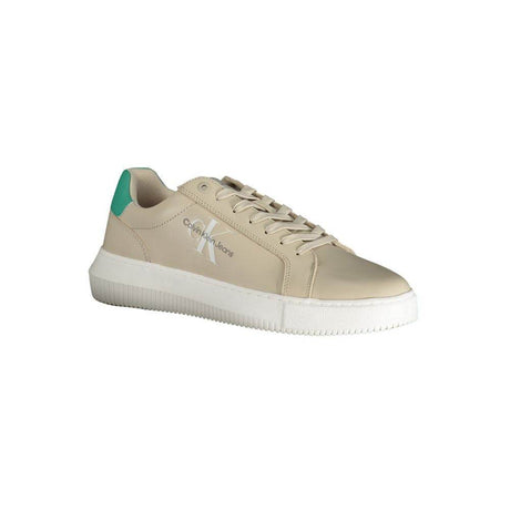 Calvin Klein Beige Polyester Sneaker - Hilstor