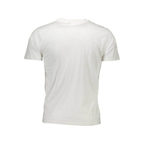 Sergio Tacchini White Cotton Men T-Shirt - Hilstor
