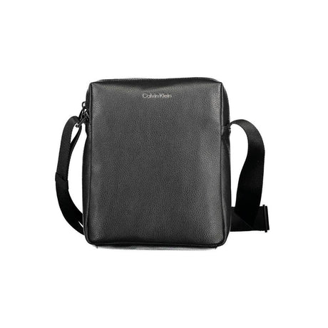Calvin Klein Black Polyester Men Shoulder Bag - Hilstor