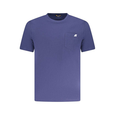 K-WAY Blue Cotton T-Shirt - Hilstor