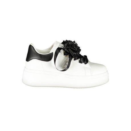 Laura Biagiotti White Polyester Women Sneaker - Hilstor