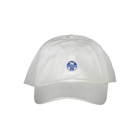 North Sails White Cotton Men Cap - Hilstor