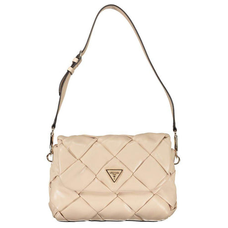Guess Jeans Pink Polyethylene Handbag - Hilstor