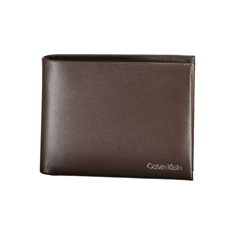Calvin Klein Elegant Leather Wallet with RFID Block - Hilstor