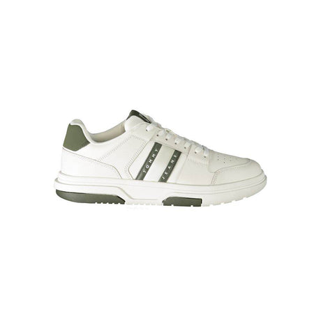 Tommy Hilfiger White Polyethylene Men Sneaker - Hilstor