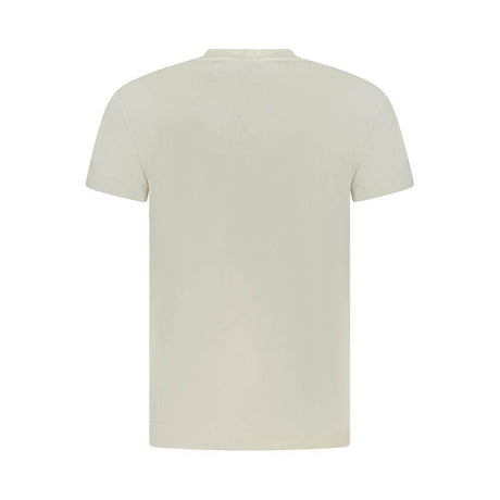 Timberland Beige Cotton Men T-Shirt - Hilstor