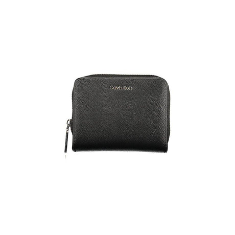 Calvin Klein Black Polyethylene Women Wallet - Hilstor