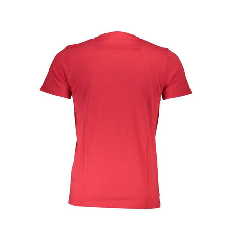 Cavalli Class Red Cotton Men TShirt - Hilstor