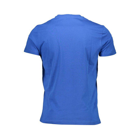Diesel Blue Cotton Men T-Shirt - Hilstor
